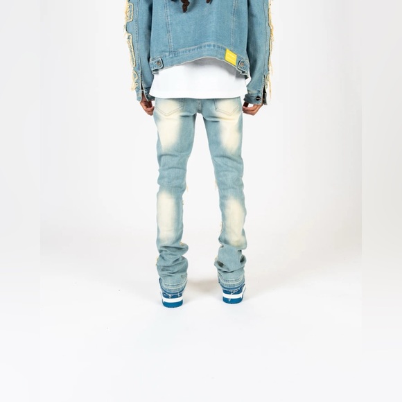 PHEELINGS "AWAKEN DESIRES" FLARE STACK DENIM JEANS ONLY - Picture 3 of 4